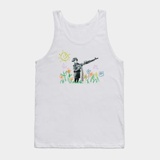 BANKSY Child Soldier Tank Top